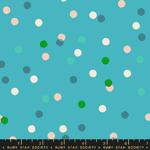 Carousel Spritz Dots in Iceberg RS0096 14 - Ruby Star Society Sold by the Half Yard